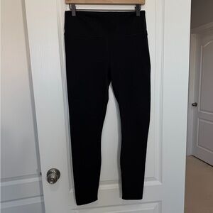 Fabletics Powerhold Black High Waisted Leggings Large